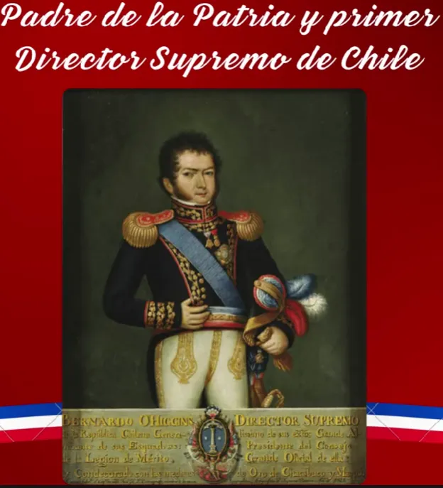 Commemoración natalicio Bernardo O'Higgins