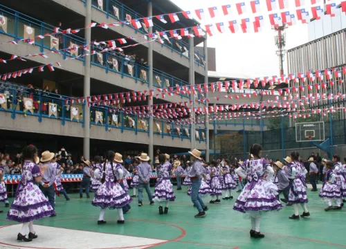 Celebración Fiestas Patrias en el Colegio